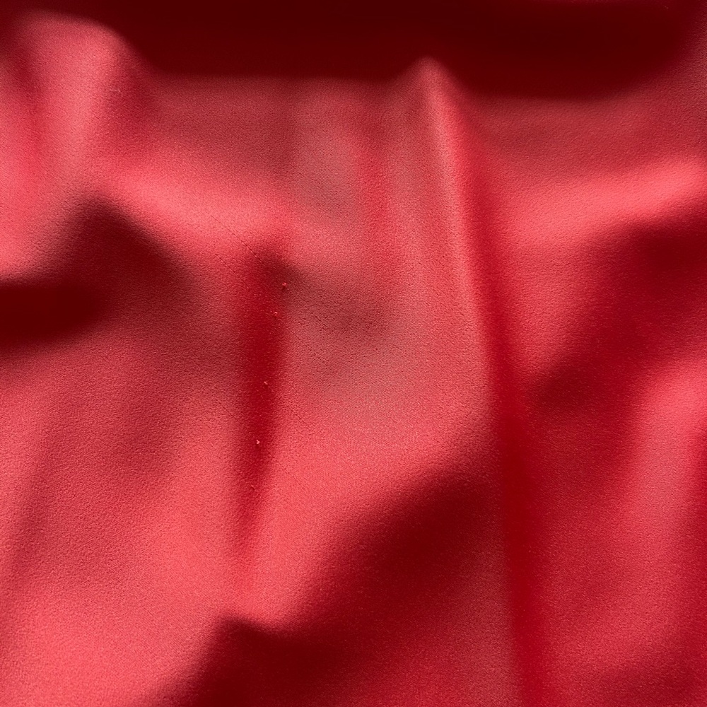 Rust Satin Mini Dress - Picture 5 of 5